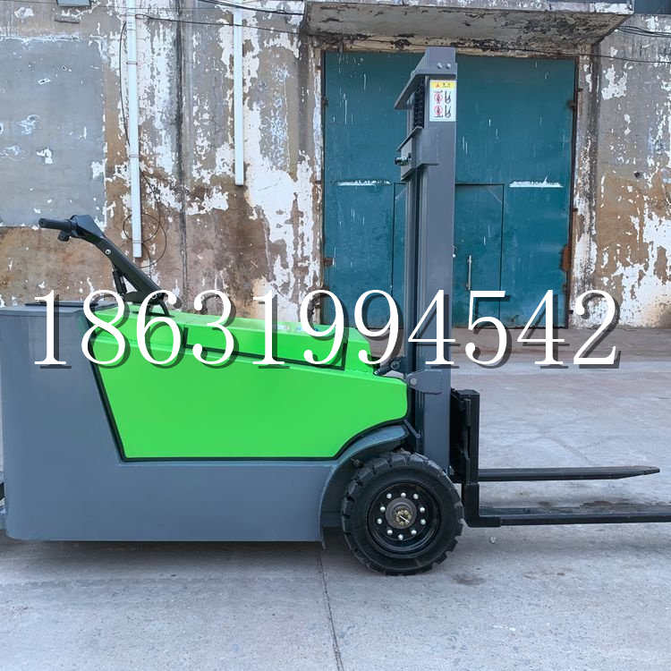 陆丰市小型电动叉车1吨2吨步行站驾式电瓶堆高充电装卸车液压升降车铲车